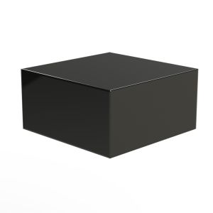 Acrylic Block 2" x 2" x 1" thick Black